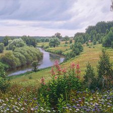 Схема вышивки «Мои просторы»