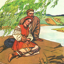 На берегу Днепра