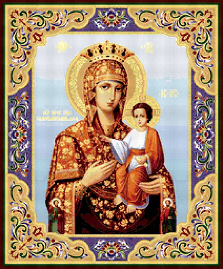 Икона сама написавшаяся или Ясская - предпросмотр