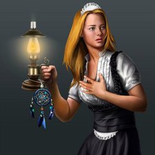 Схема вышивки «Загадочный дом»