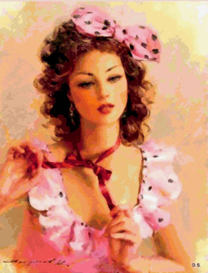 Девушка-картина - картина, девушки - предпросмотр