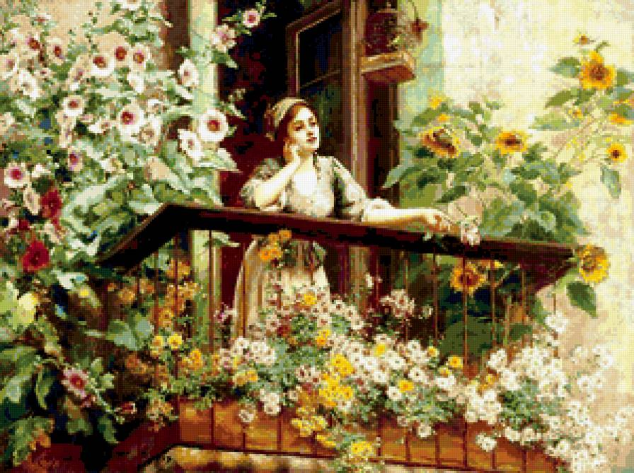 женщина в живописи - предпросмотр