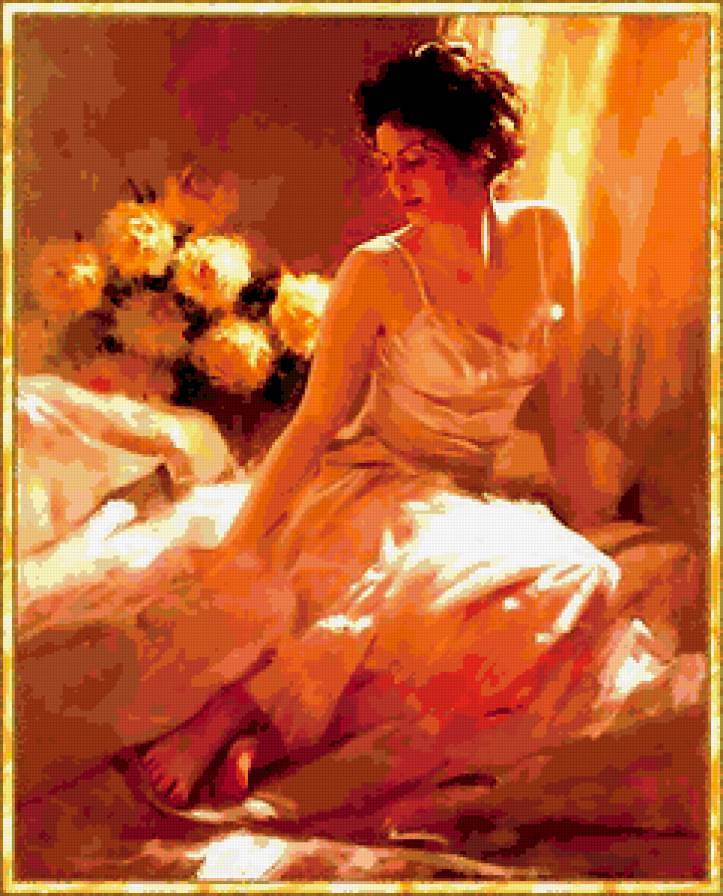 женщина в живописи - предпросмотр