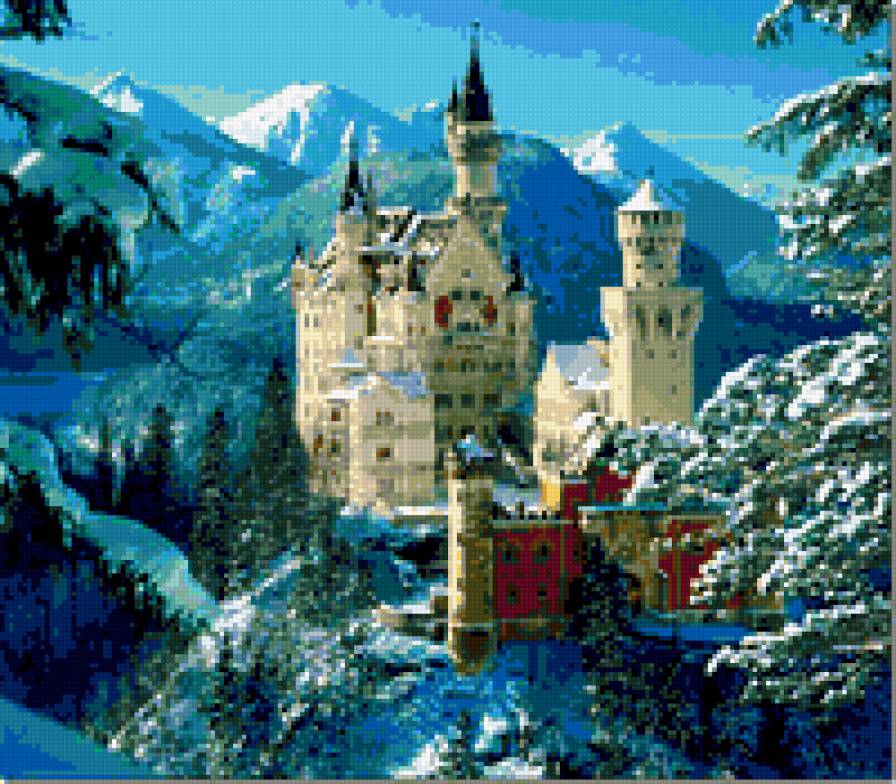 Замок - замок - предпросмотр