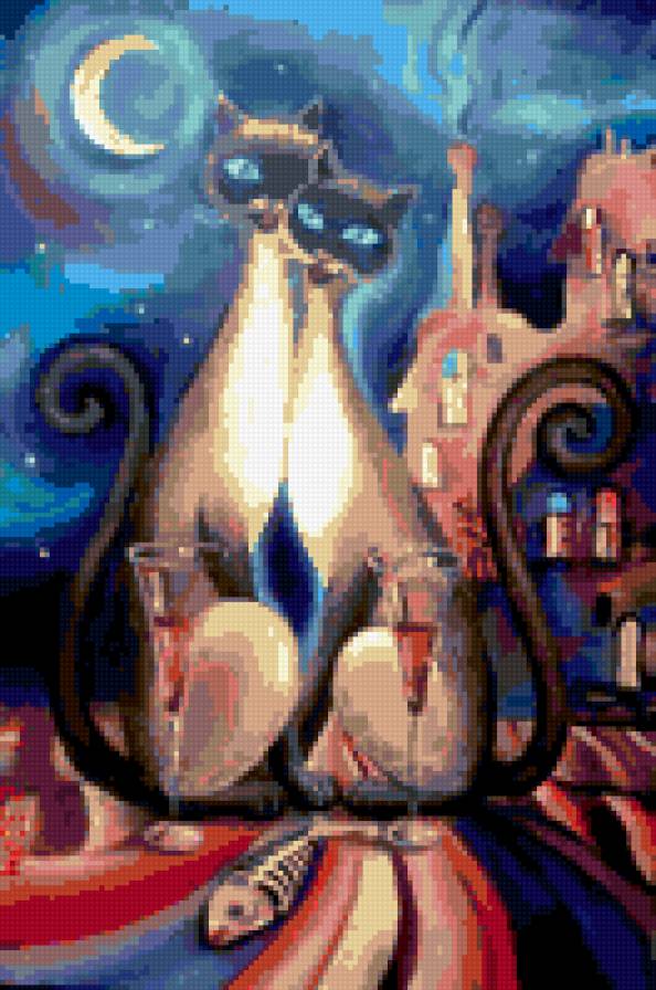 парочка - пара, коты - предпросмотр