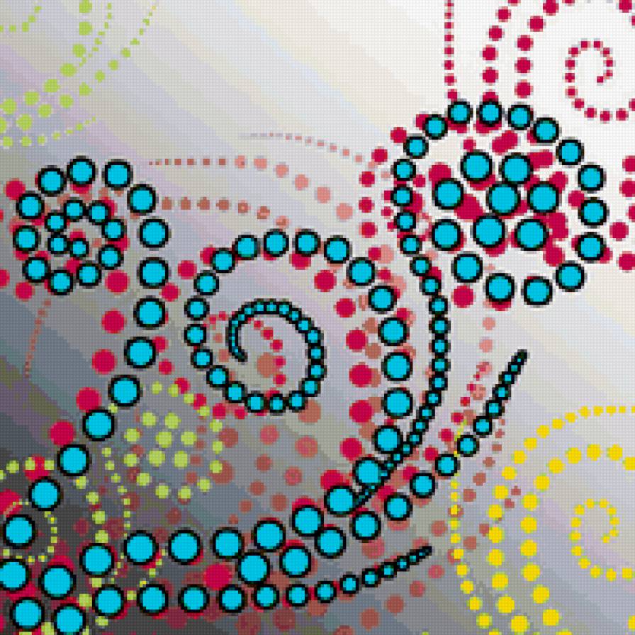 Узор для подушки - узор - предпросмотр