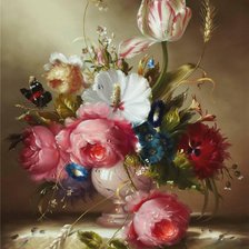 Схема вышивки «букет3»