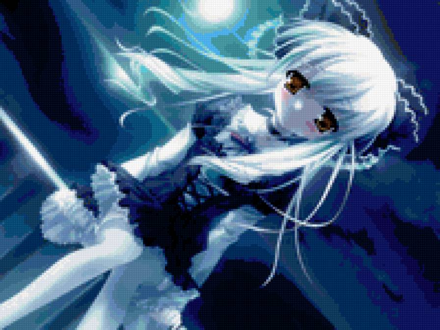 ДЕВОЧКА АНИМЭ - красота, глаза, девочка, девушка, анимэ - предпросмотр