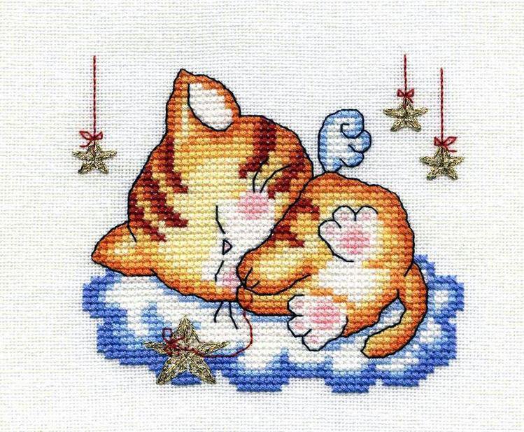 котёнок - котенок, облако - оригинал