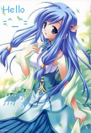 ДЕВОЧКА АНИМЭ - девушка, глаза, анимэ, красота, девочка - оригинал