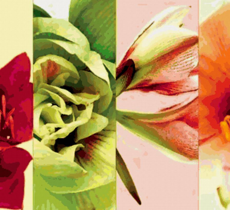 цветы - картина - предпросмотр