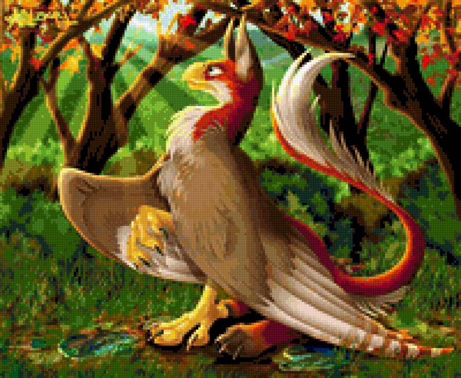 №272825 - грифоны - предпросмотр