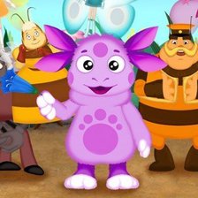 Схема вышивки «лунтик»