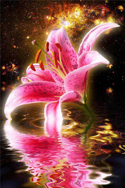 лилии - оригинал