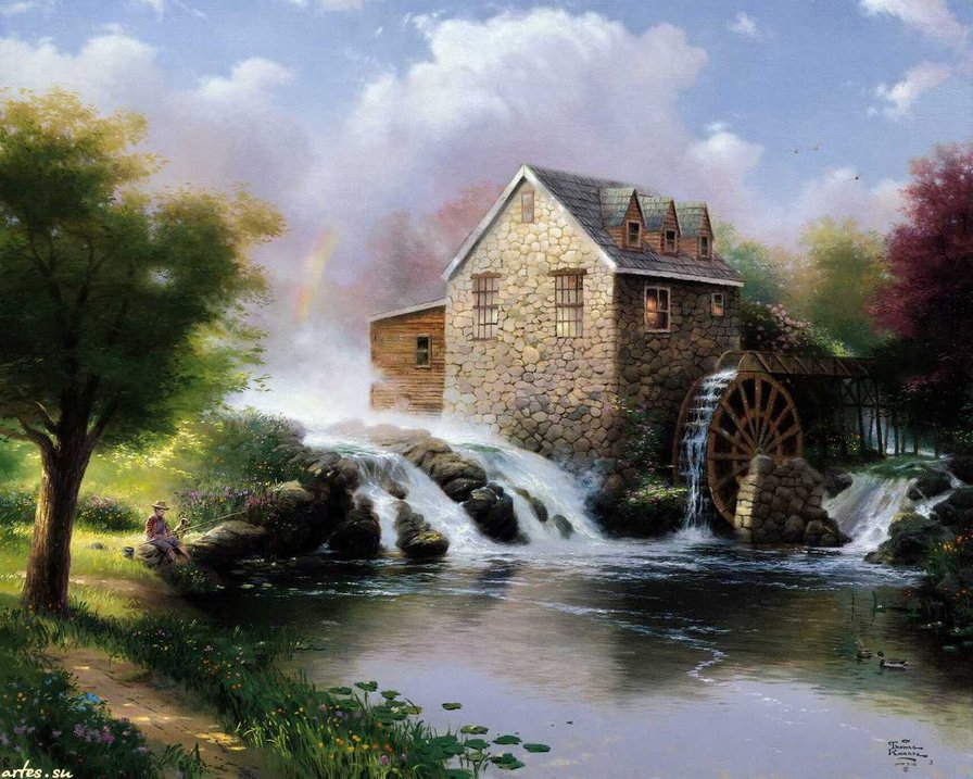 картина - пейзаж - оригинал