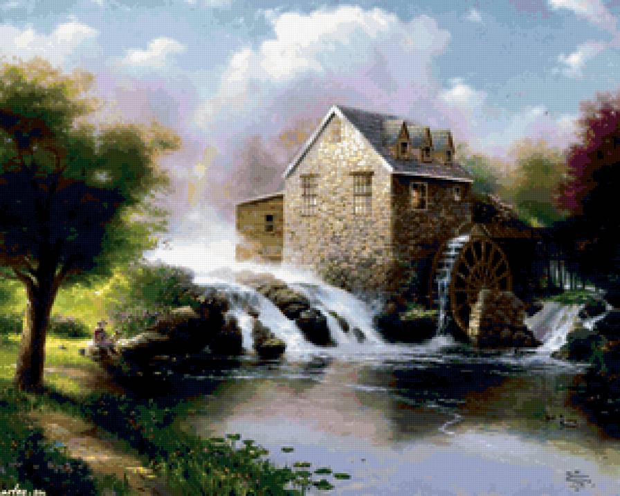 картина - пейзаж - предпросмотр