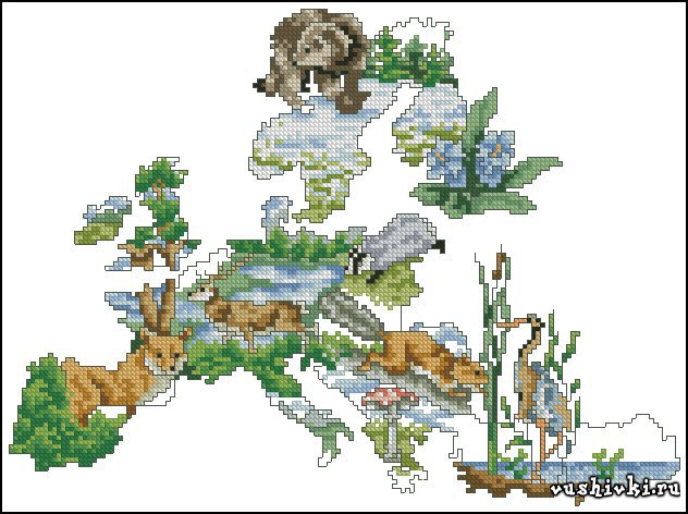 европа - карта - оригинал