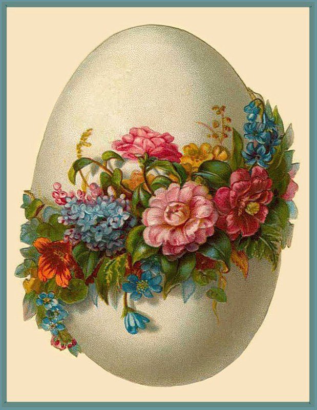 Пасхальное яйцо - праздники, пасха - оригинал