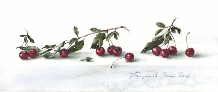 Вишня - ягоды, вишня, натюрморт - оригинал