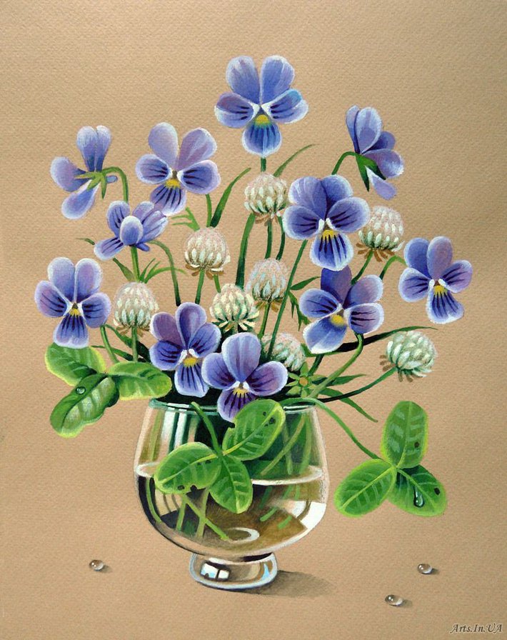 Скромненький букетик - букет, цветы - оригинал