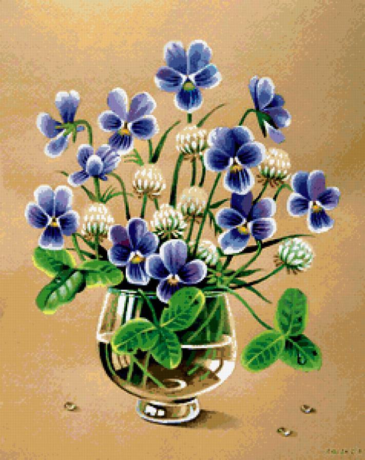 Скромненький букетик - букет, цветы - предпросмотр