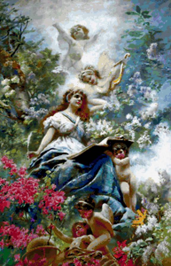 ангелы - девушка, ангелы - предпросмотр