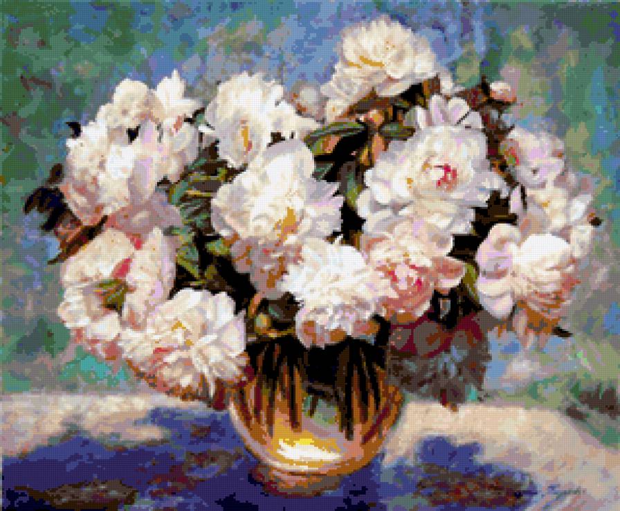 Серия "Букет" - пионы, цветы, букет - предпросмотр