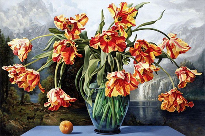 тюльпаны - букет, цветы, тюльпаны - оригинал