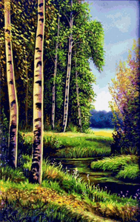 пейзаж - природа, лес, пейзаж - предпросмотр