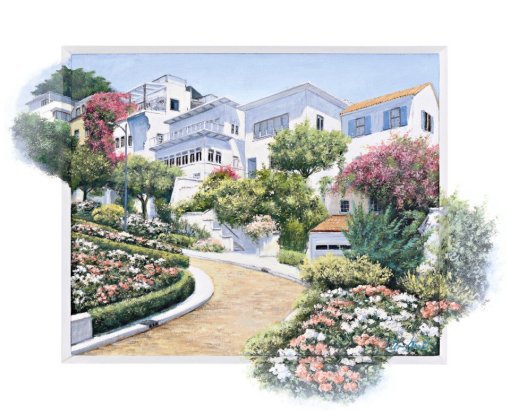 южный городок - пейзаж - оригинал