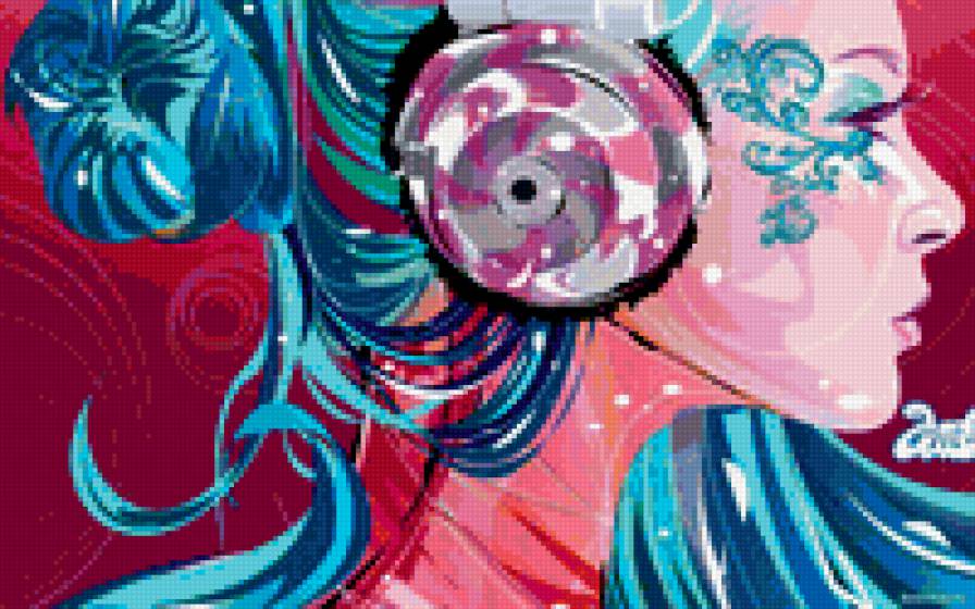 Девушка - музыка, девушка - предпросмотр