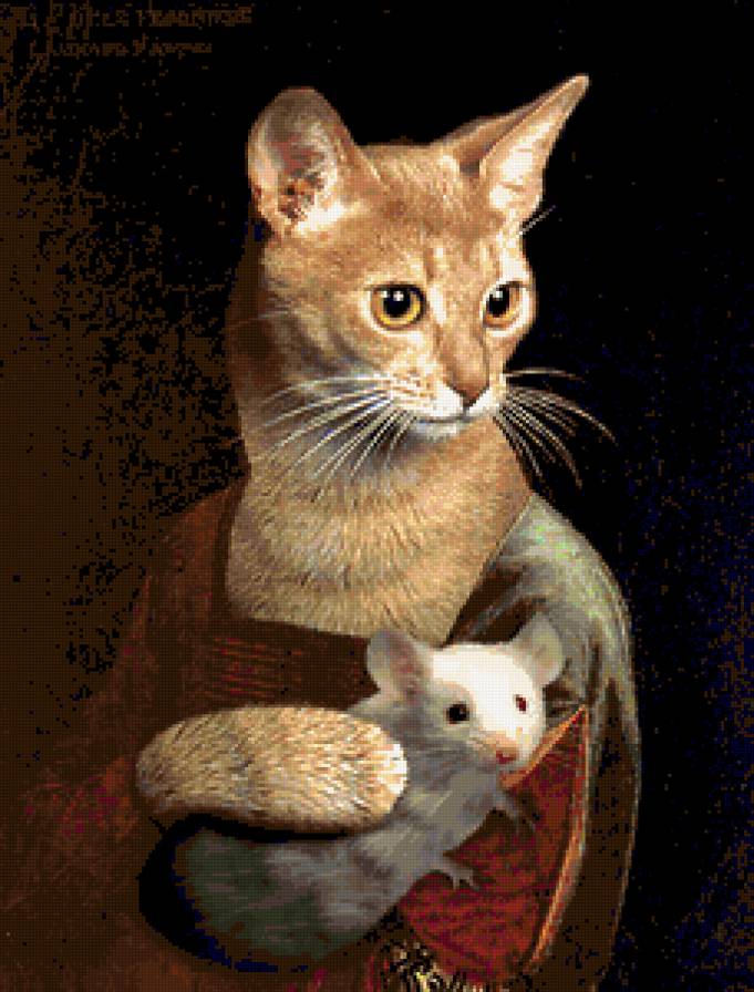 кошка - кошка, мышка - предпросмотр
