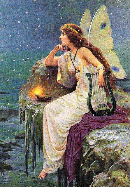 Эльф - сказочное, картина - оригинал