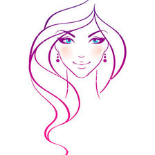 Схема вышивки «Girl»