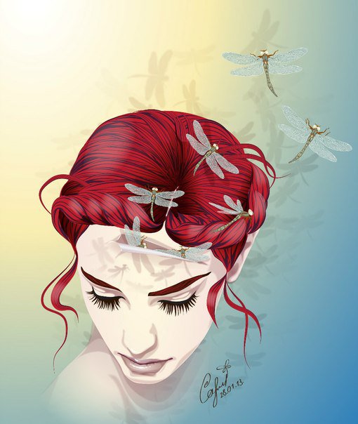 Девушка. - девушки - оригинал