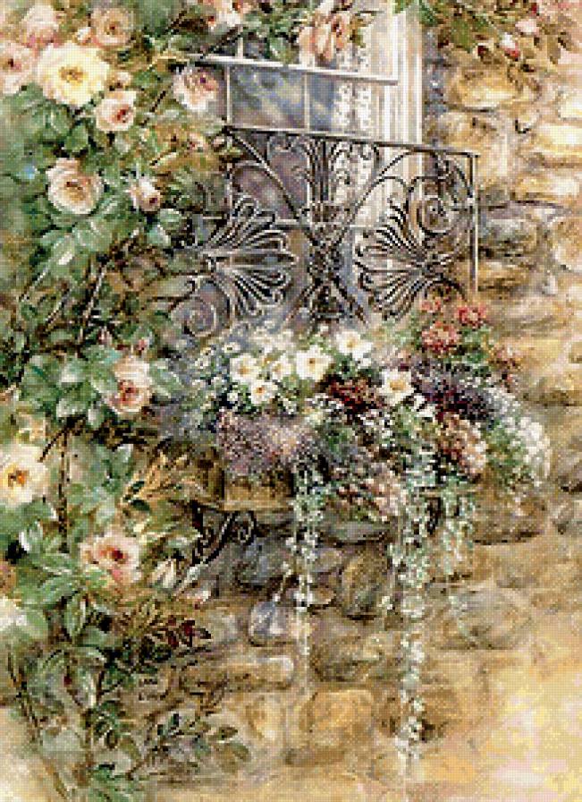 Пастель - цветы - предпросмотр