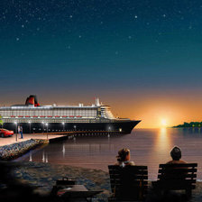 Схема вышивки «Отдыхаем.»