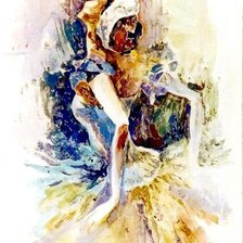 Схема вышивки «лебедь»