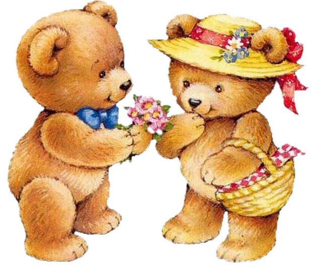 мишутки - любовь, медведь, нежность - оригинал