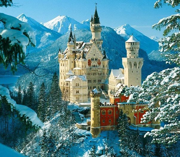 замок в горах - оригинал