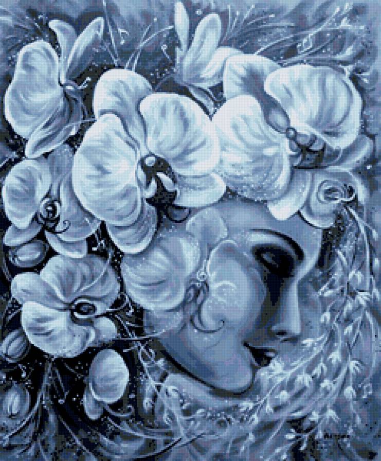 Мир женщины-загадочный - образ, музыка белых орхидей, женщины мира, красота женщины - предпросмотр