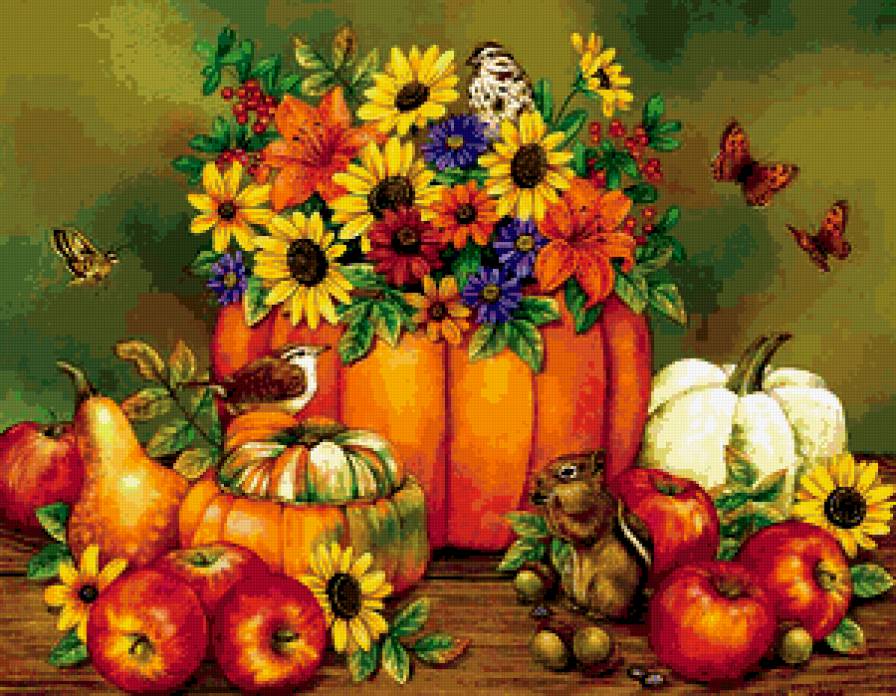 Дары осени - натюрмотр - предпросмотр