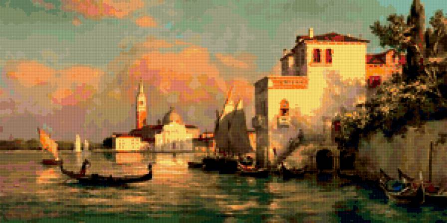 Вечерняя Венеция - предпросмотр