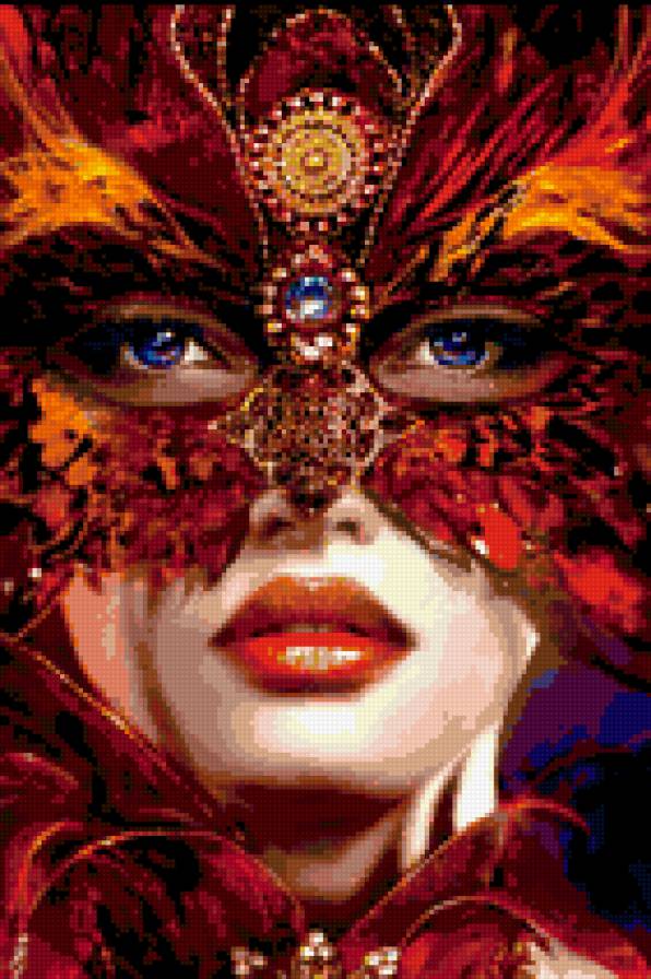 СТИЛЬНО - девушка в маске - предпросмотр