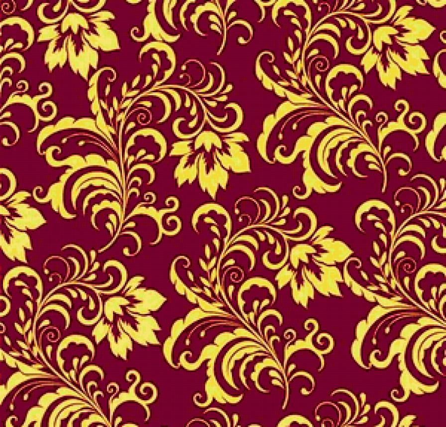 подушка - подушка, цветы, узор - предпросмотр