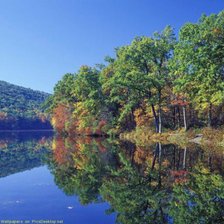 Схема вышивки «пейзаж»