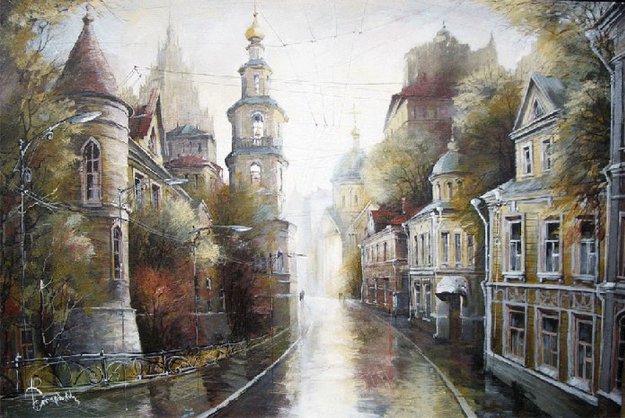 старая москва - город - оригинал