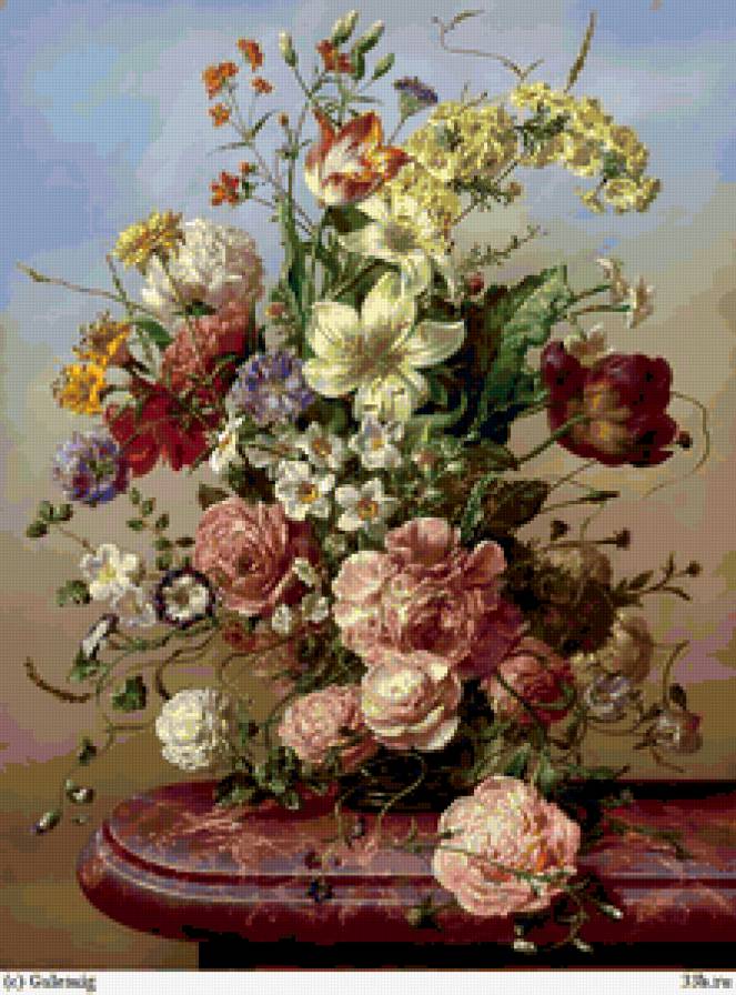 Натюрморт, цветы, розы - цветы, натюрморт, розы - предпросмотр