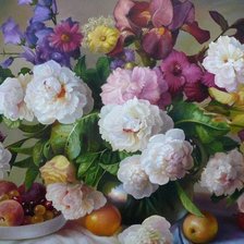 Схема вышивки «натюрморт»