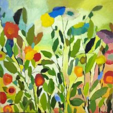 Схема вышивки «Луг»